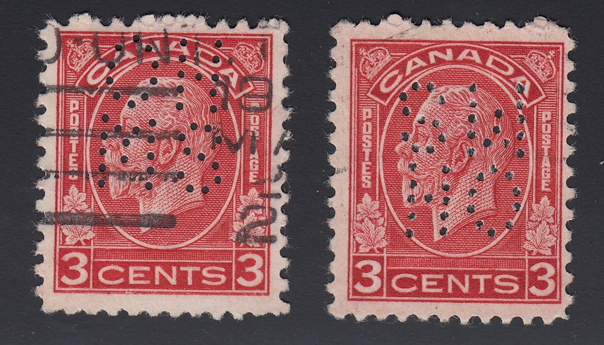 0230CA1711 - Canada OA197, 197c &#39;A, C&#39; - Set of 2 Used Copies