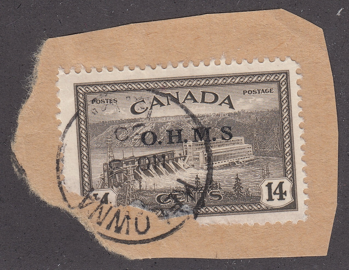 0353CA2012 - Canada O7a - Used, On Piece