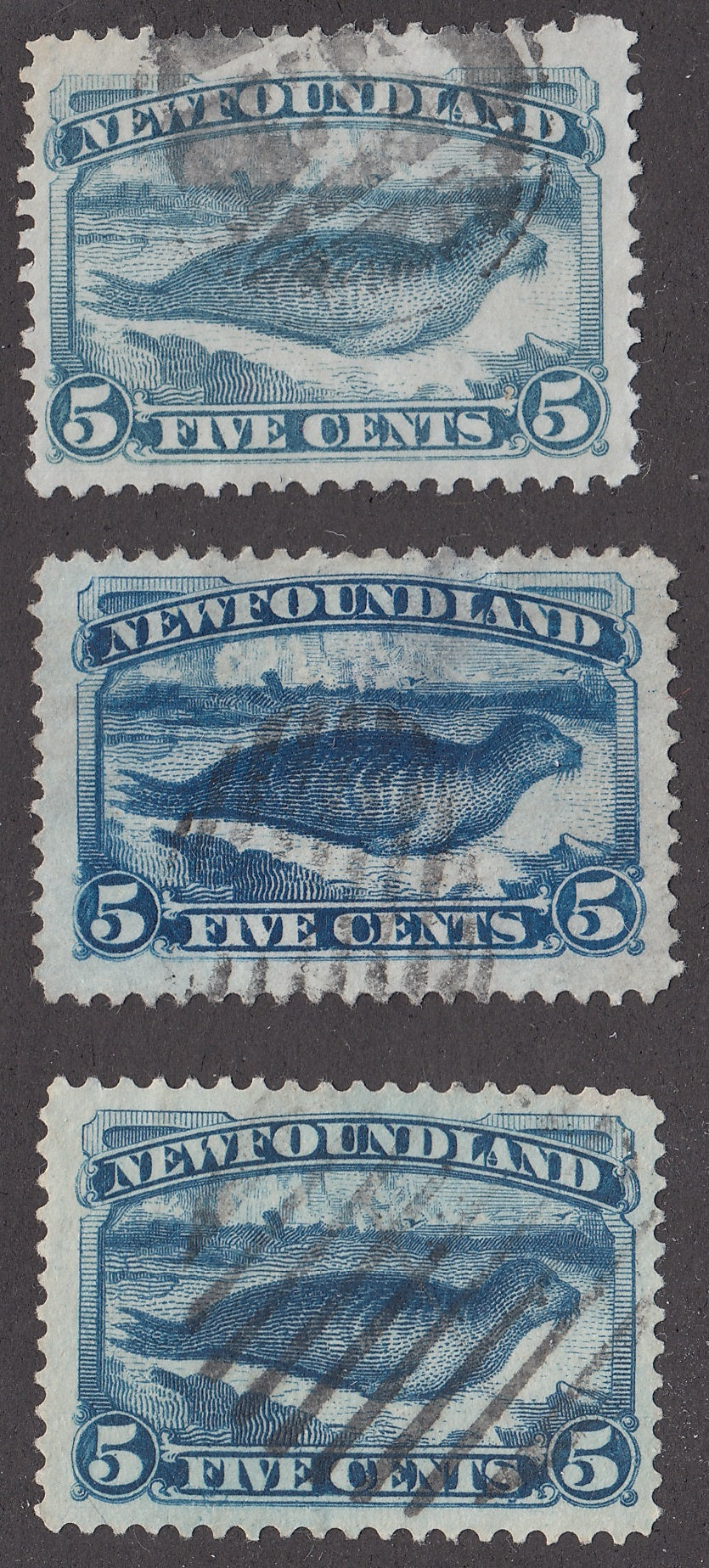 0053NF2012 - Newfoundland #53-55 Set - Used