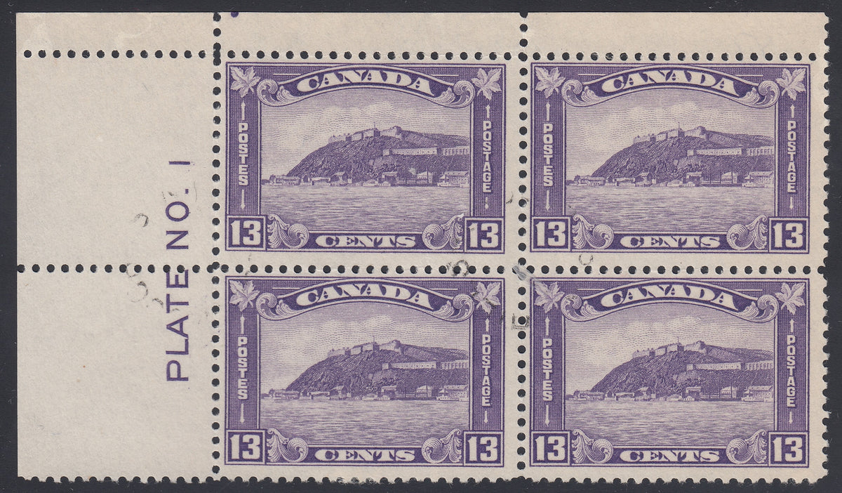 0201CA1801 - Canada #201 Plate Block