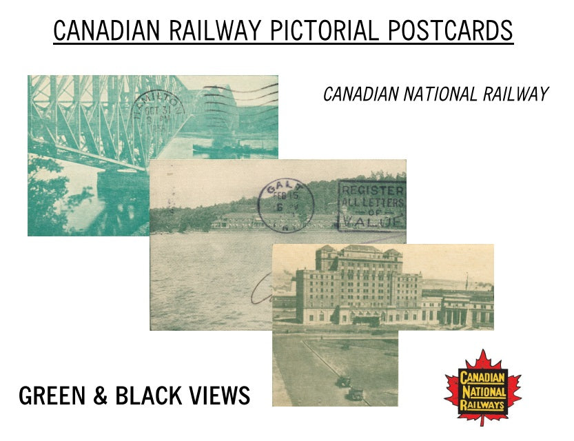 0500NR2203 - Canadian National Railways (CNR) Pictorial Postcard Collection