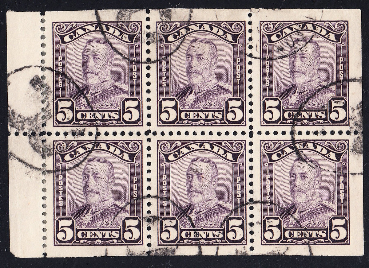 0153CA1708 - Canada #153a - Used Booklet Pane
