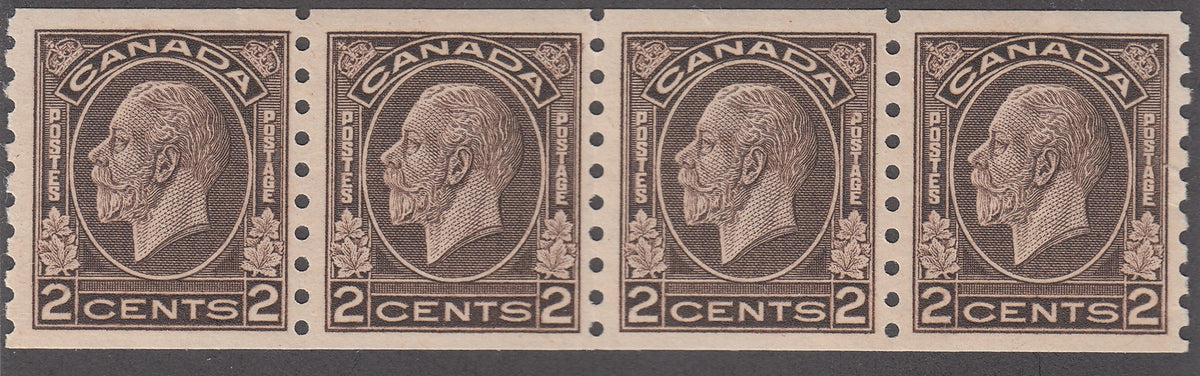 0206CA1801 - Canada #206 Mint Strip of 4