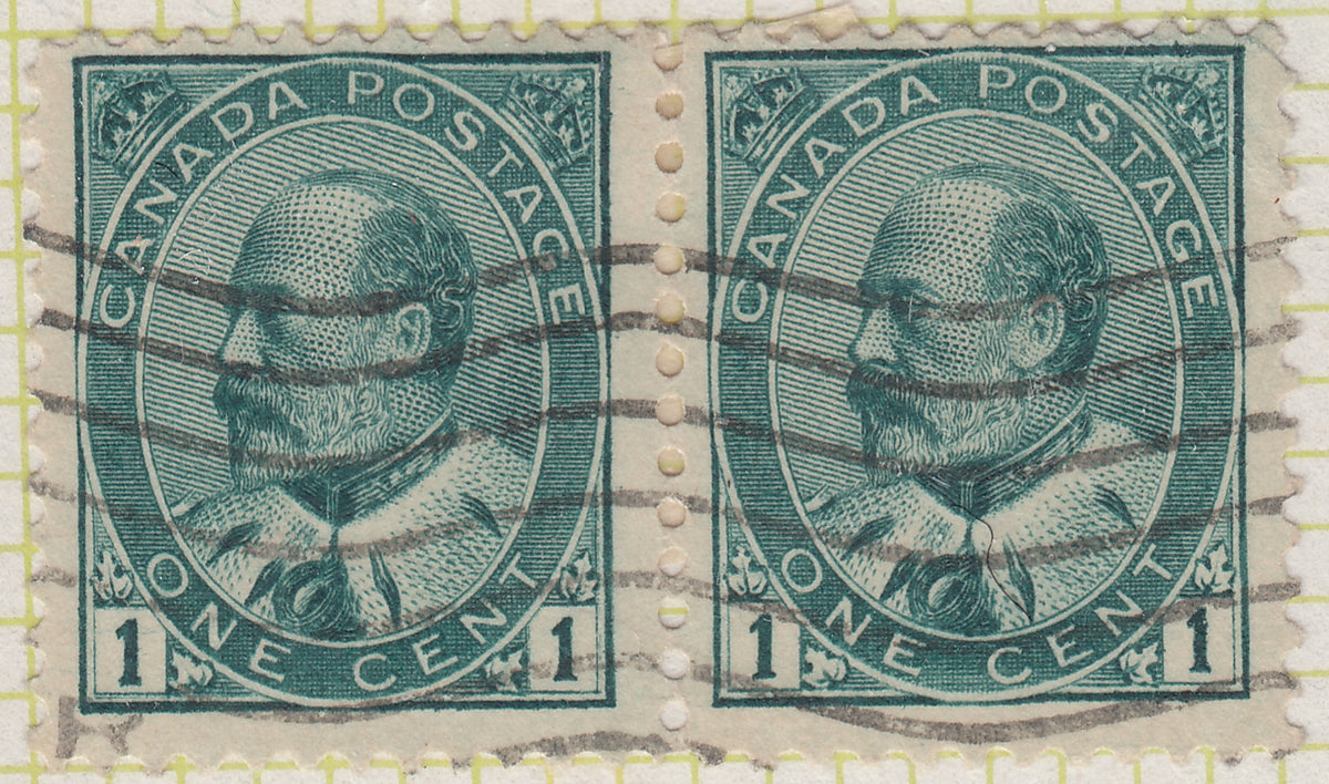 0089CA2101 - Canada #89 Pair - Used, Re-entry