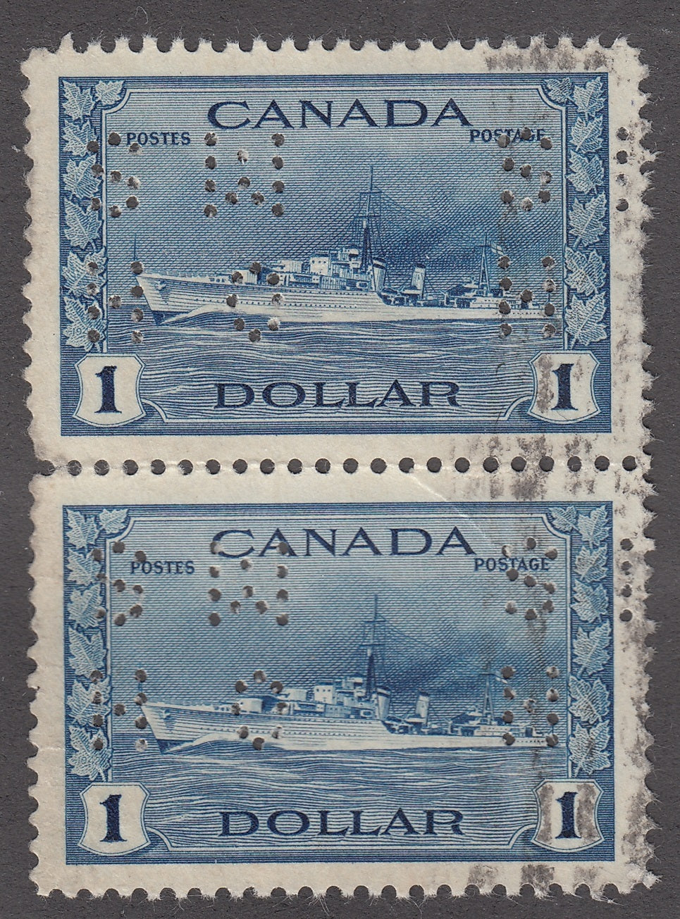 0323CA1712 - Canada O262 &#39;C&#39; - Used Pair