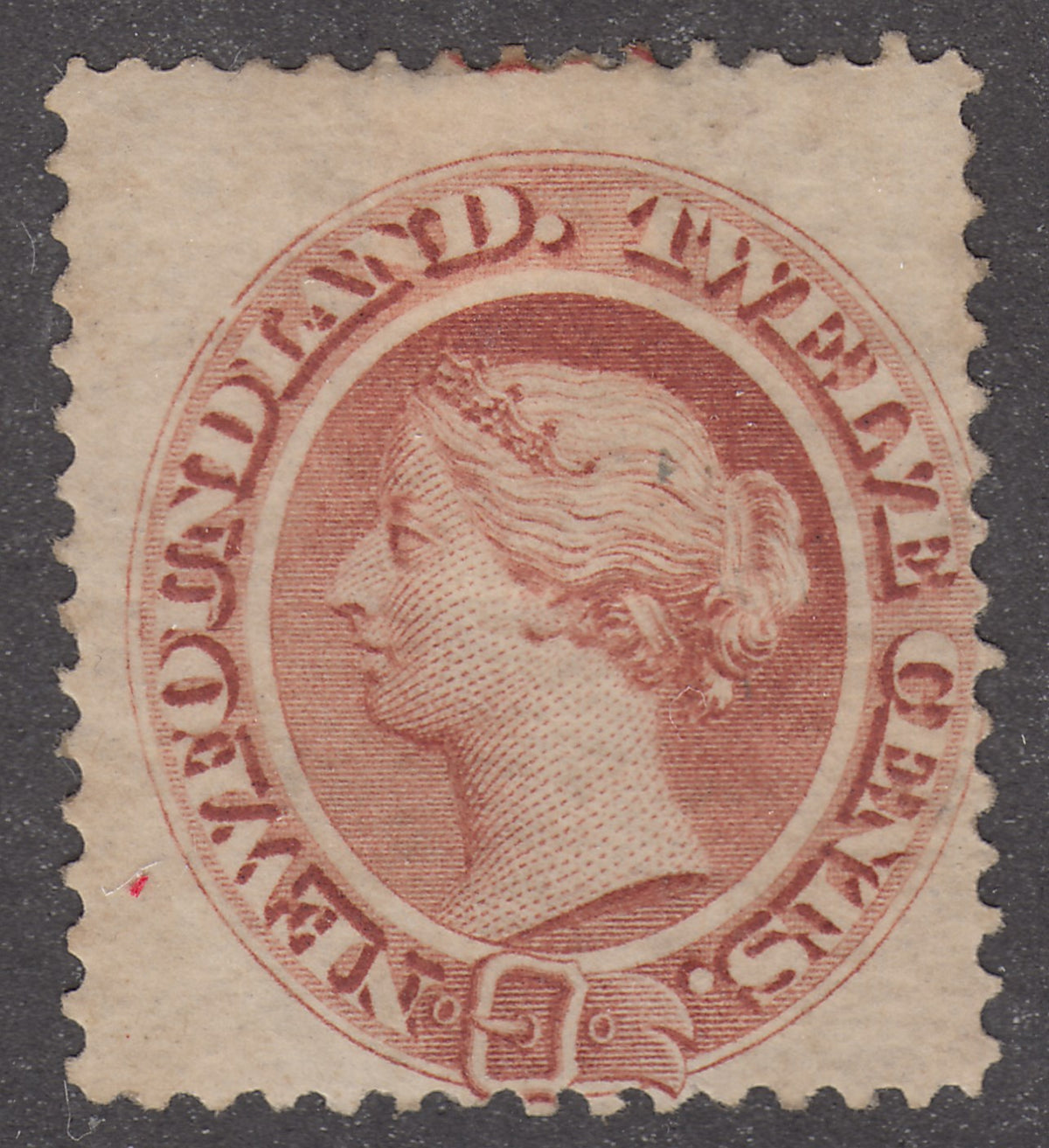 0028NF1801 - Newfoundland #28iii - Mint Re-entry