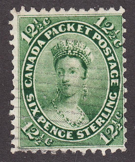 0018CA1708 - Canada #18iv - Used Major Re-Entry