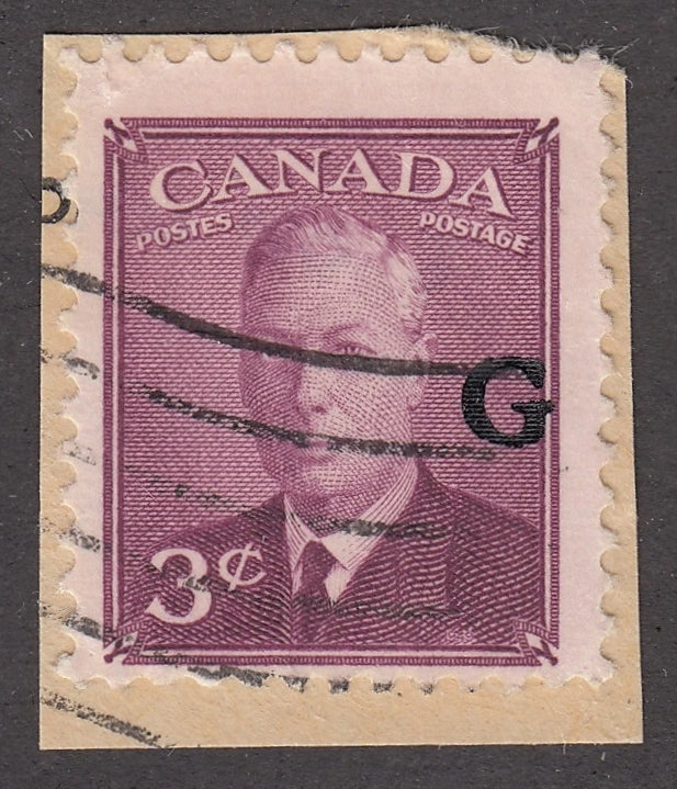 0367CA2012 - Canada O18 Set - Used, On Piece