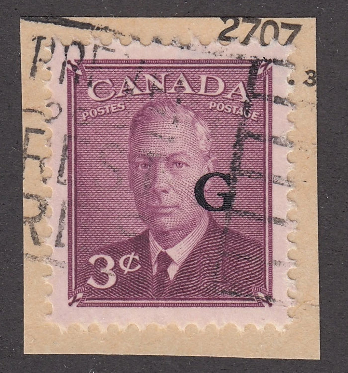 0367CA2012 - Canada O18 Set - Used, On Piece