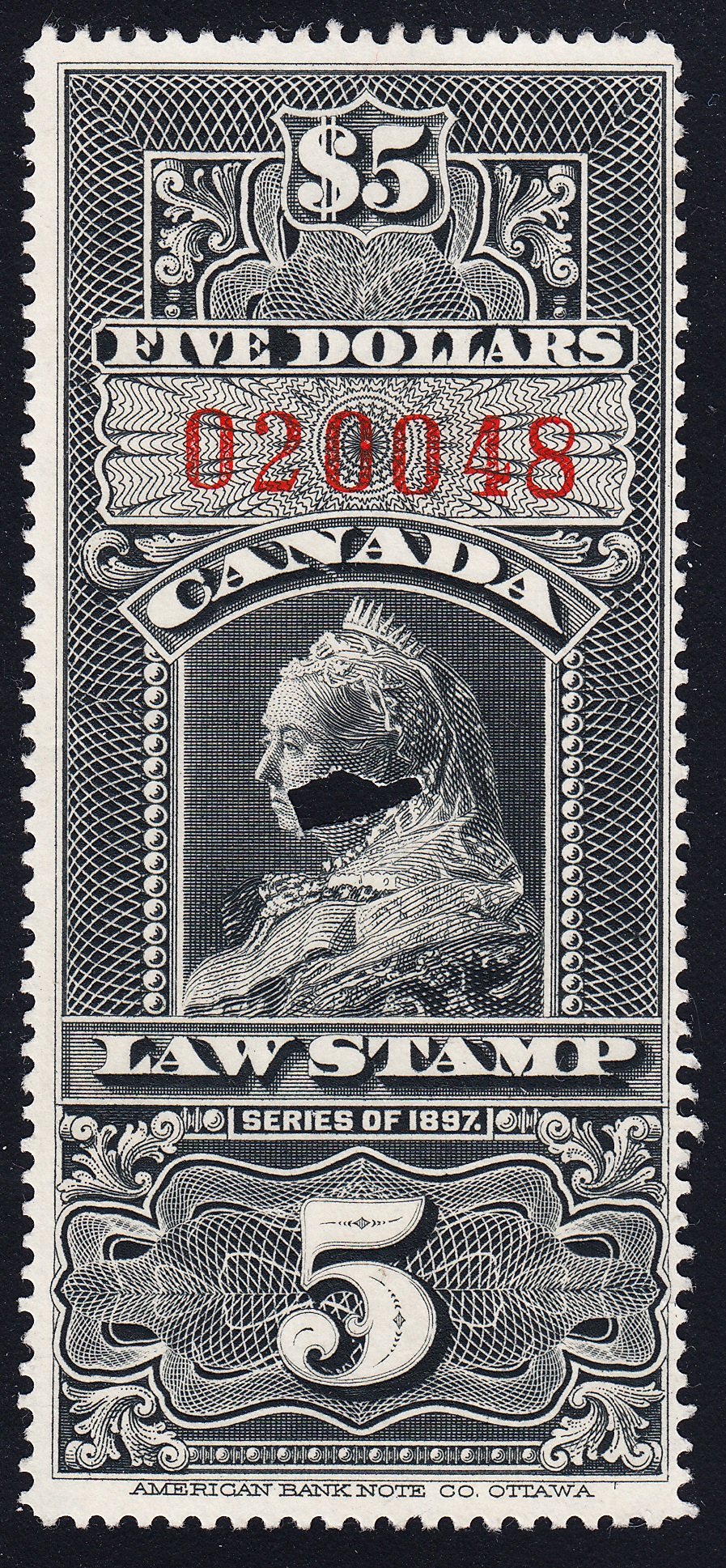 0010SC1708 - FSC10 - Used - Deveney Stamps Ltd. Canadian Stamps