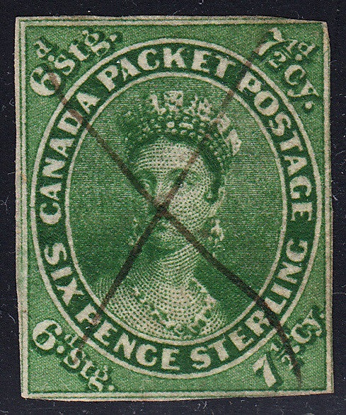 0009CA1707 - Canada #9a - Deveney Stamps Ltd. Canadian Stamps