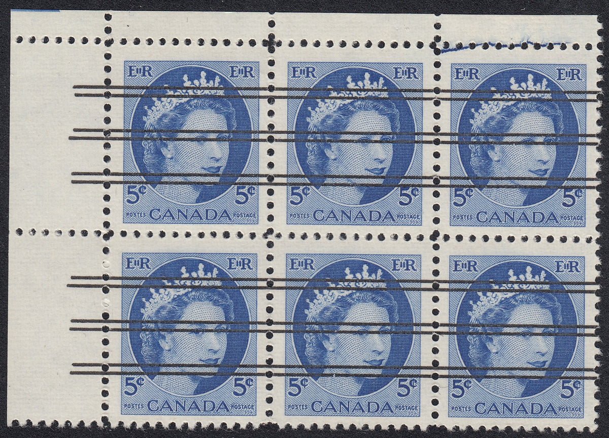 0341CA1801 - Canada #341xx - Mint Corner Block of 6