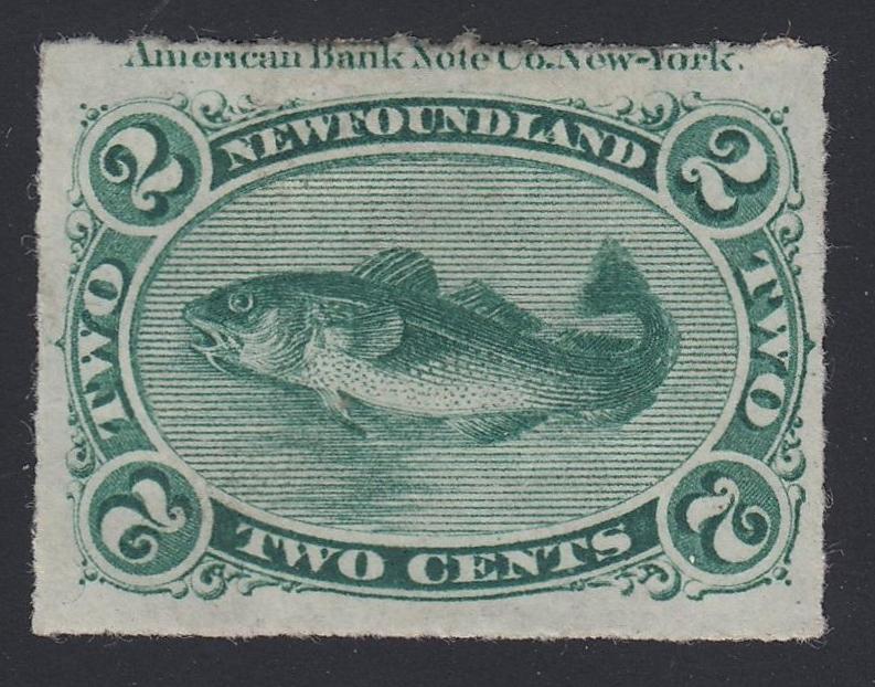 0038NF1810 - Newfoundland #38 - Mint, Full Imprint