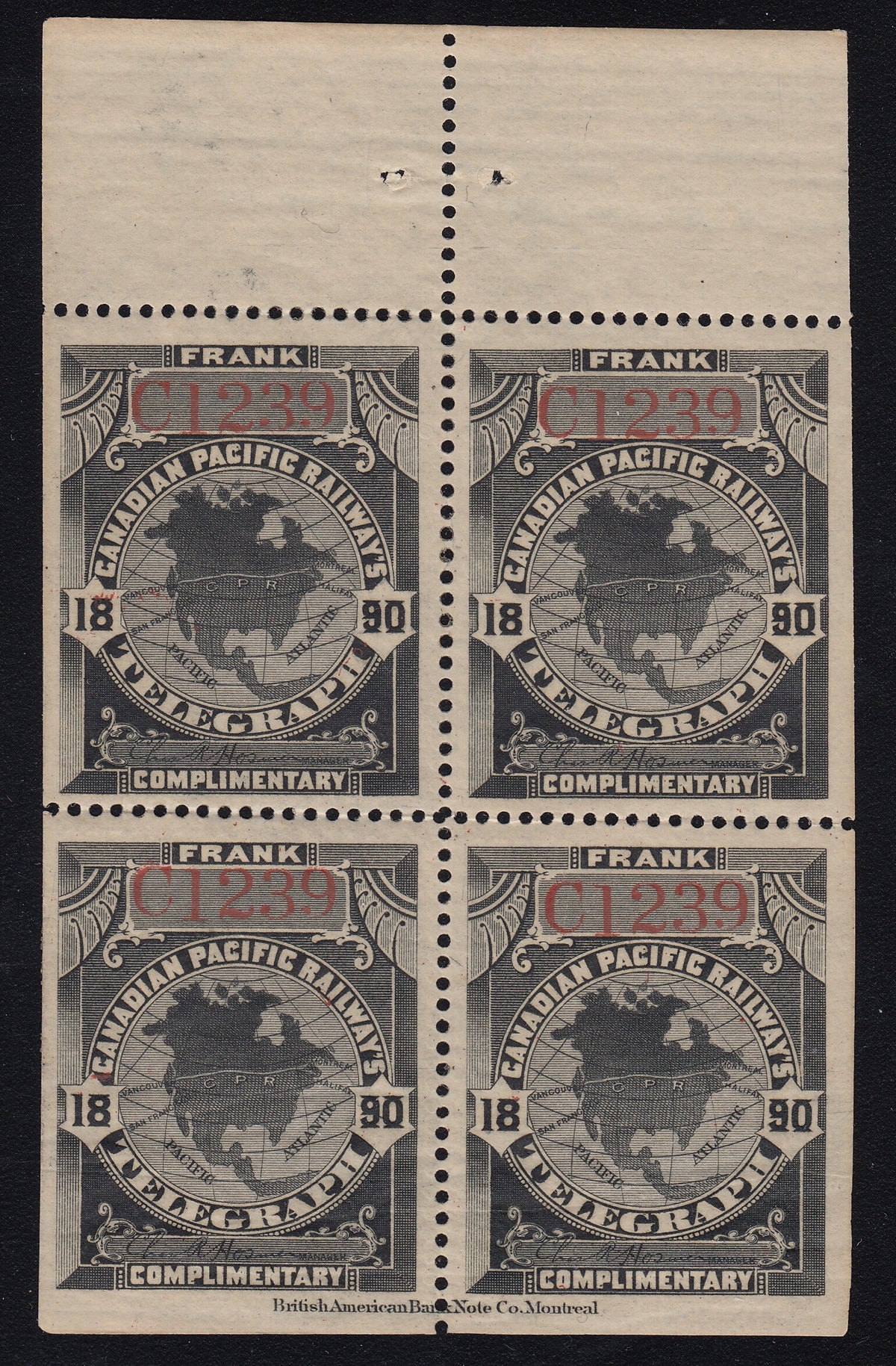 0003CP1712 - TCP3 - Mint Booklet Pane