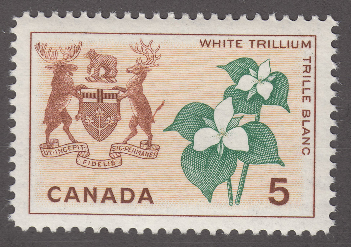0418CA1801 - Canada #418 - Mint &#39;Extra Tail&#39; Variety