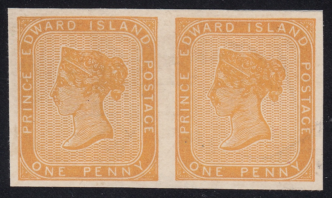 0001PE1712 - Prince Edward Island #4b - Mint Imperf Pair