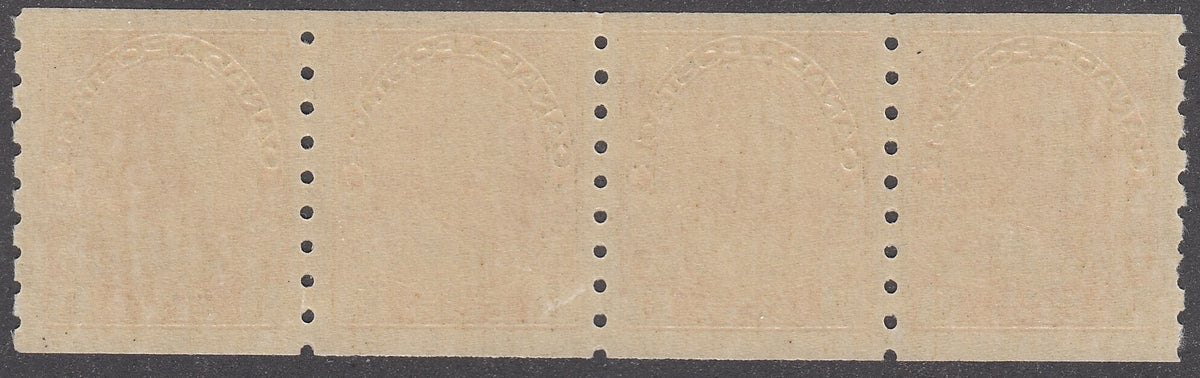 0126CA1801 - Canada #126 Coil Strip of 4