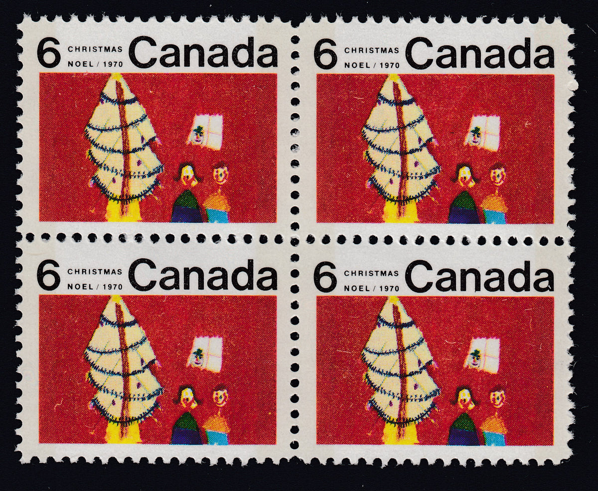 0525CA1802 - Canada #525pi - Mint Block of 4