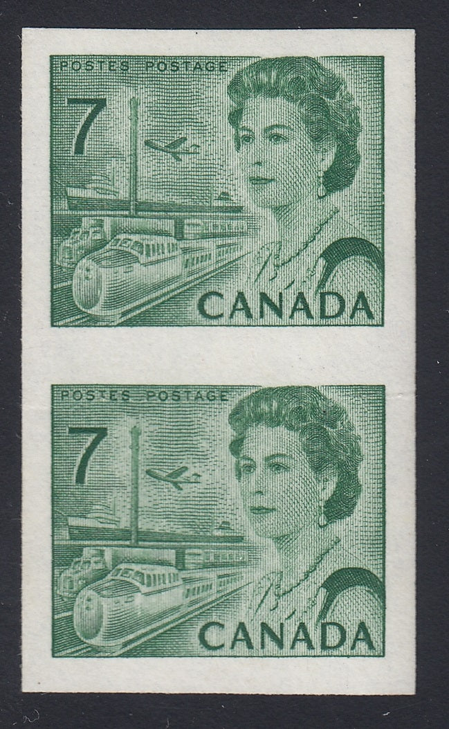 0549CA1712 - Canada #549a Mint Imperf Pair