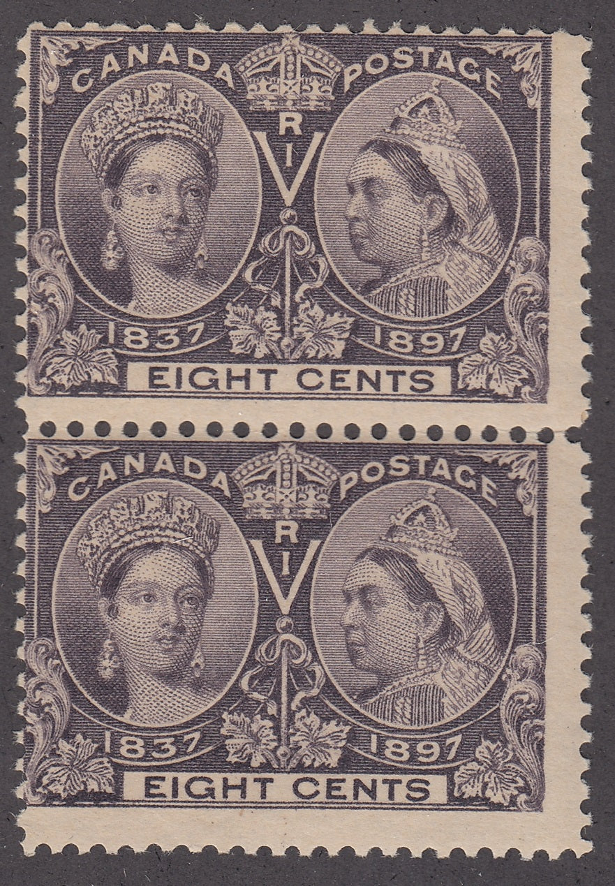 0056CA1801 - Canada #56 Mint Vertical Pair