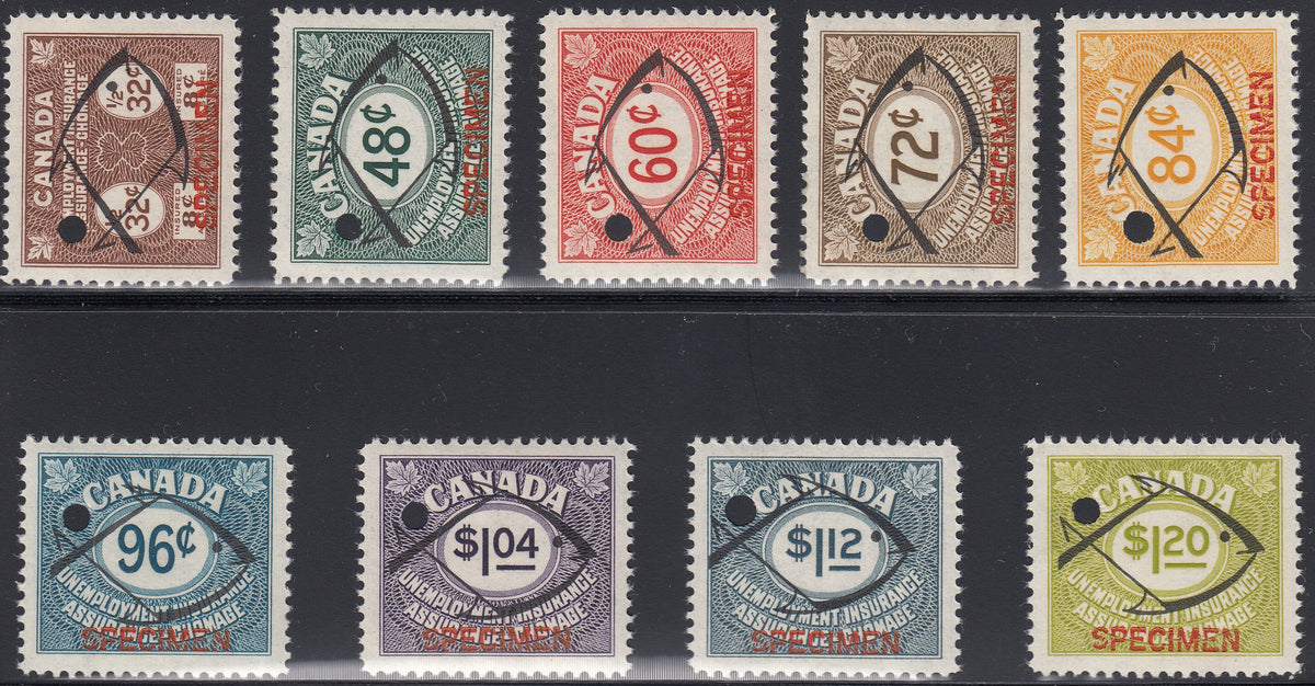 0056FU1712 - FU56 - FU64 - Mint Complete &#39;Specimen&#39; Set