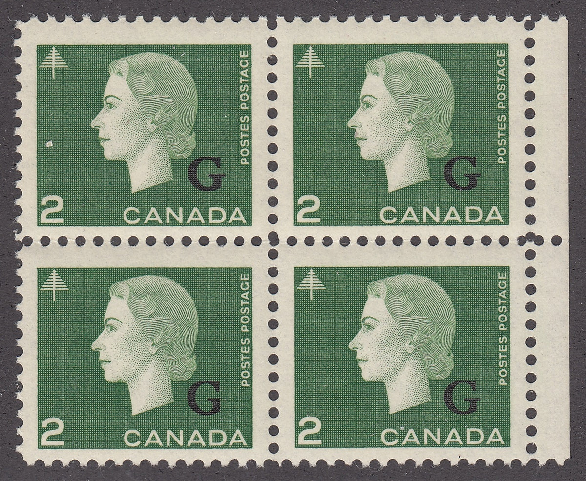 0395CA2012 - Canada O47i - Mint Block of 4