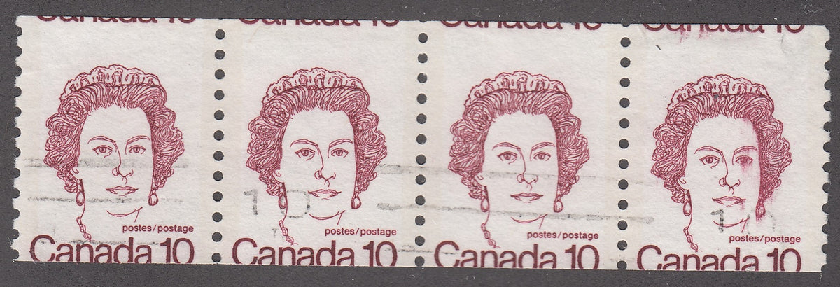 0605CA1807 - Canada #605 - Used, Miss Perf