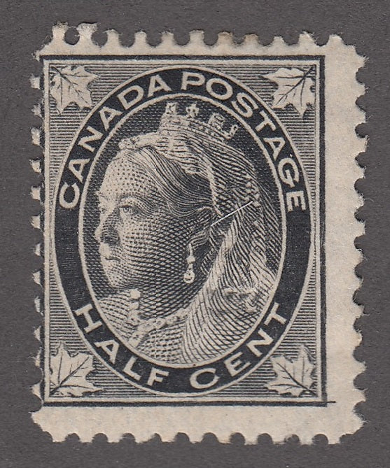 0066CA1807 - Canada #66 - Mint, Unlisted Engraver Slip