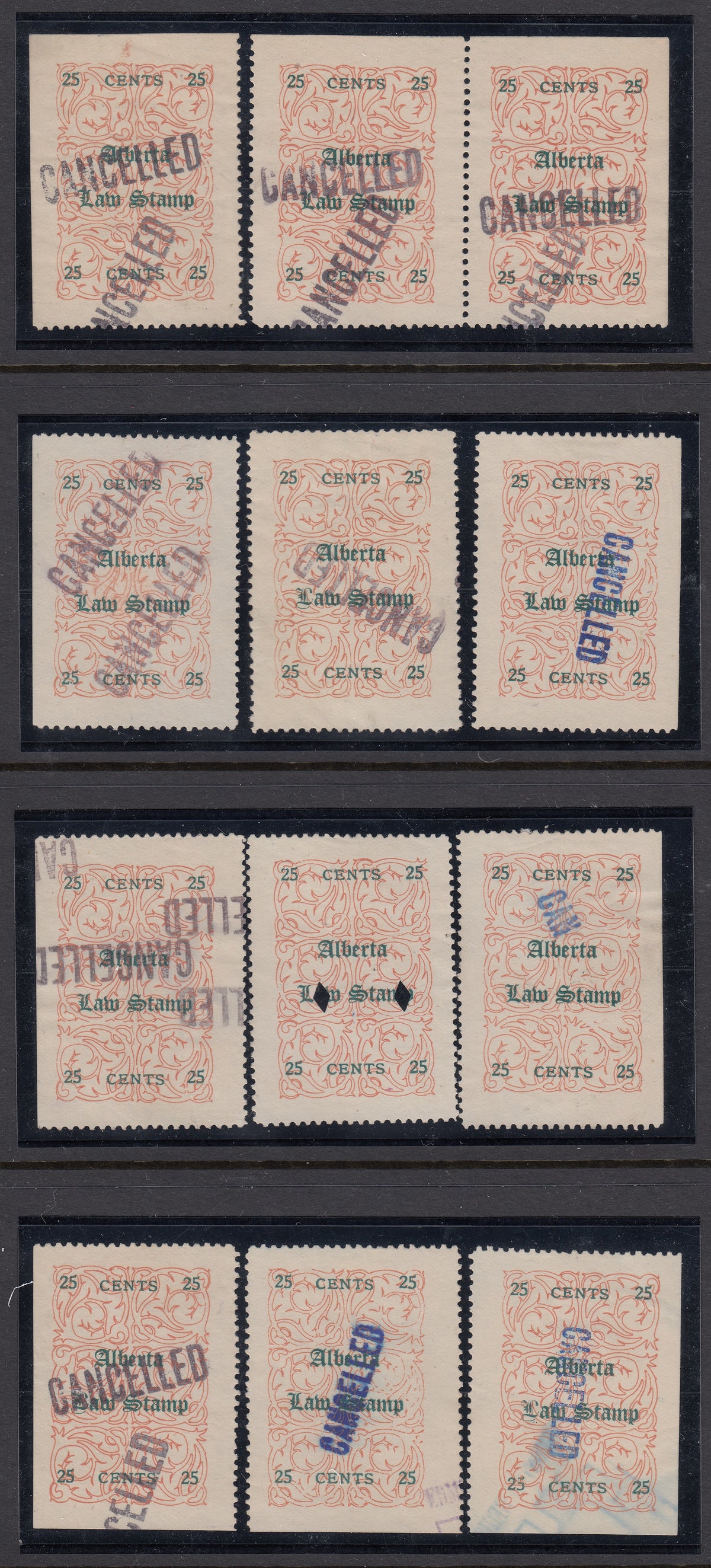 0007AL2101 - AL7 (L, a) - Used, Reconstructed Sheet