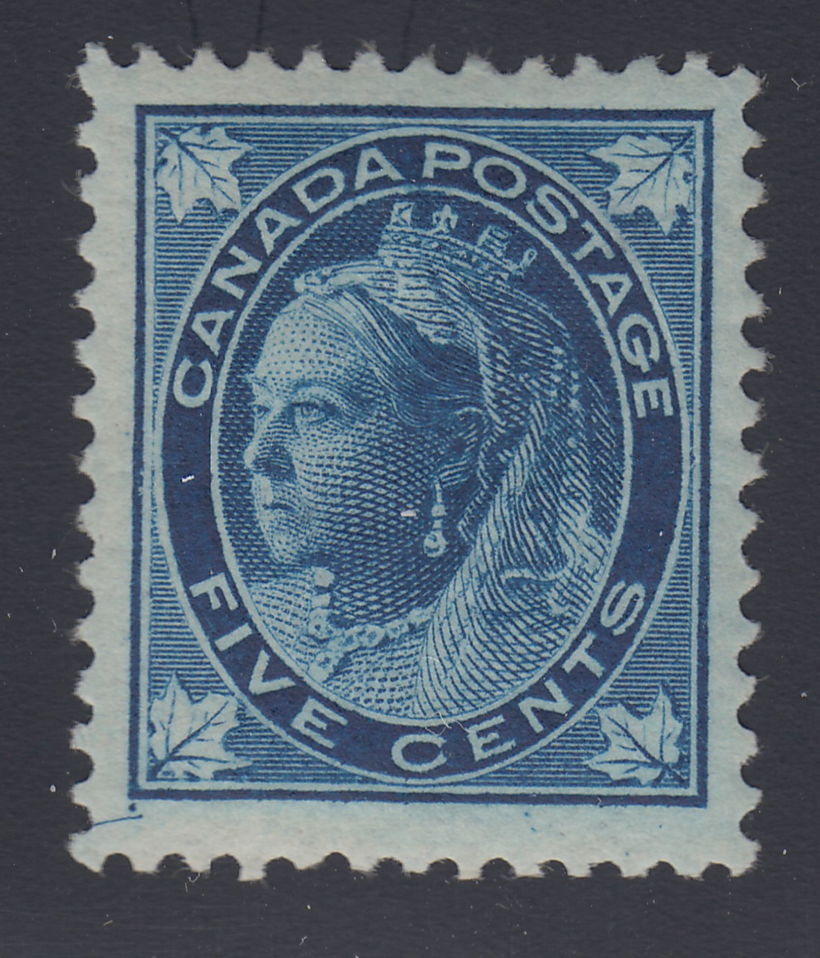 0070CA1710 - Canada #70ii - Mint &#39;Guide Dot&#39; and Plate Scratch