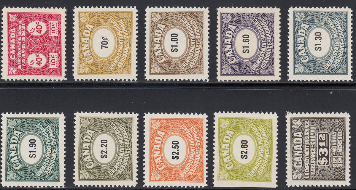 0096FU1712 - FU96-FU105 - Mint Set