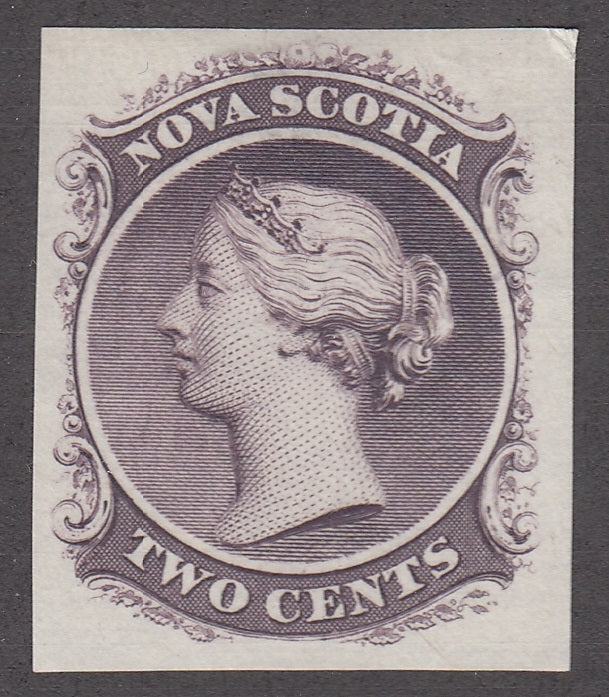 0009NS1806 - Nova Scotia #9P - Plate Proof