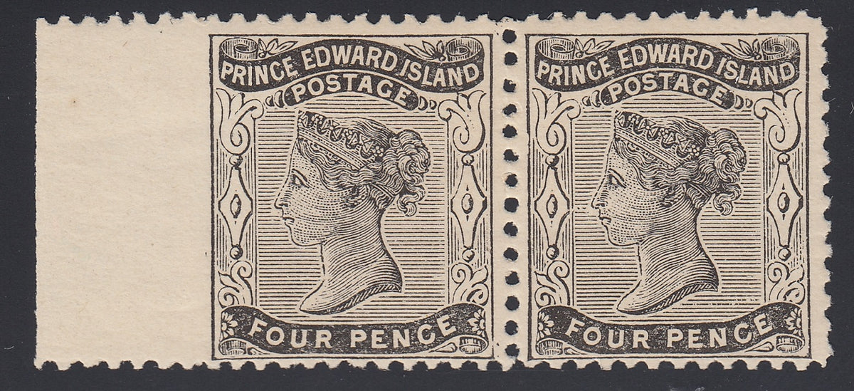 0009PE1802 - Prince Edward Island #9ii, vii   IMPERF