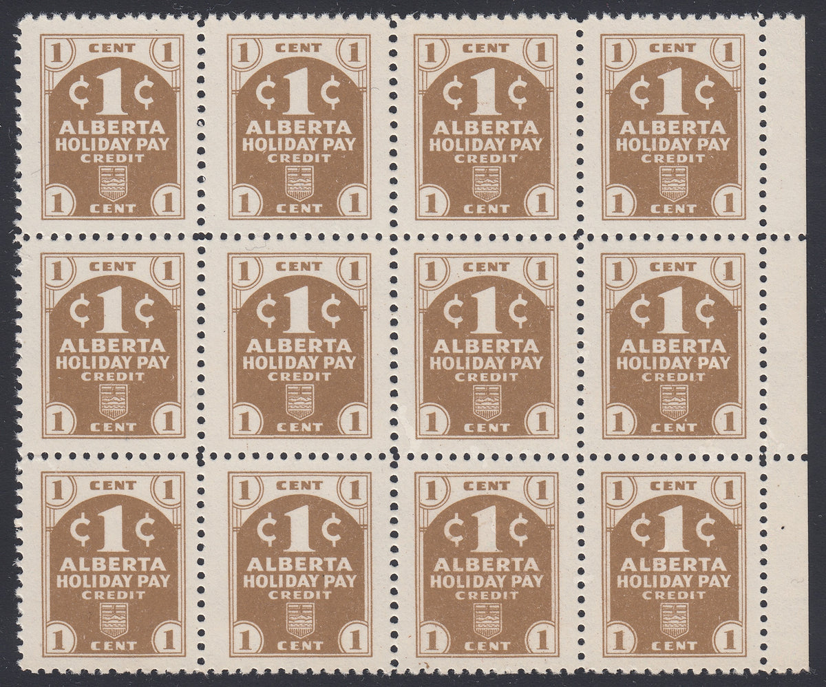 0056AL1803 - AV9 - Mint Block of 12