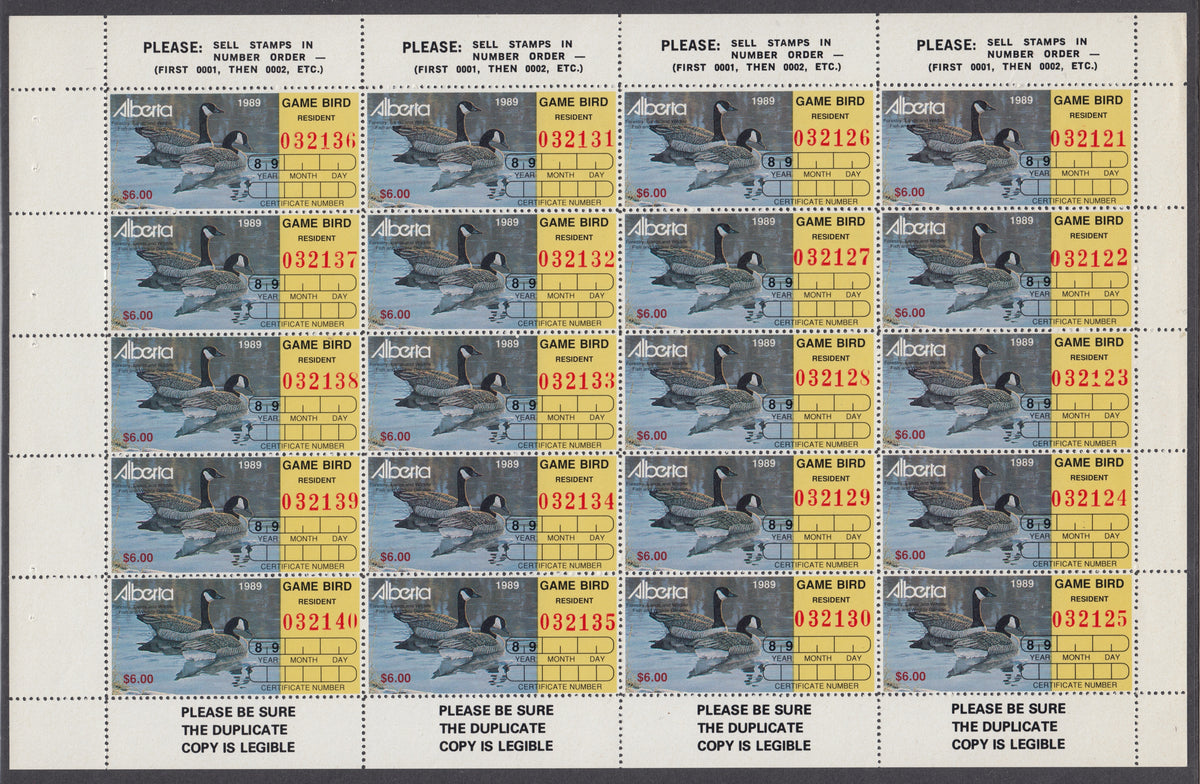 1147AW2110 - A805 - Unused, Rare Sheet