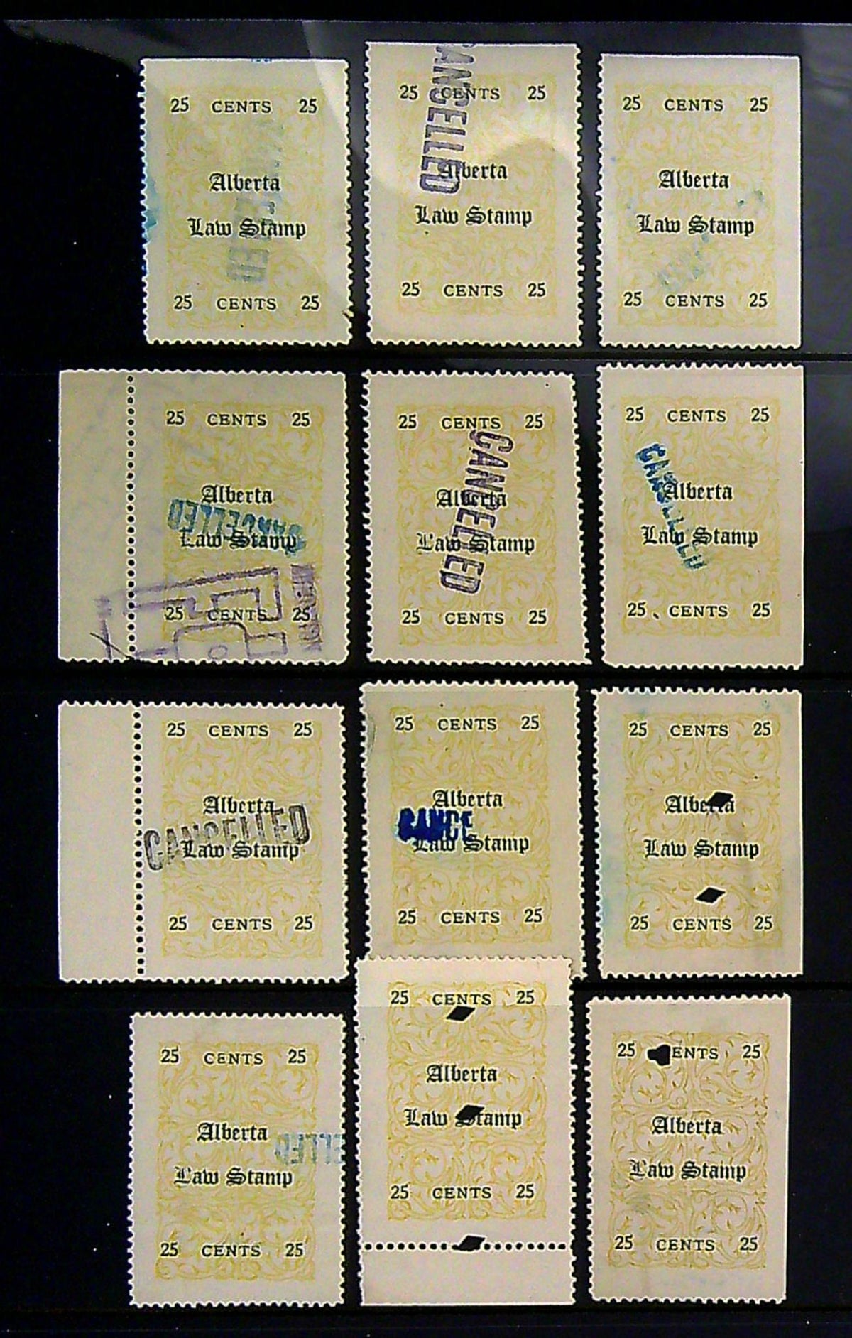 0008AL2105 - AL8, 8c, 8L - Used Reconstructed Sheet