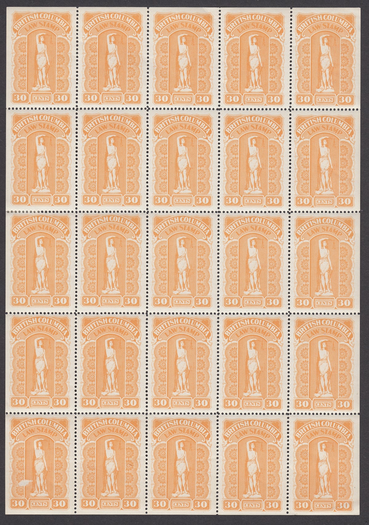 0029BC1802 - BCL29 - Mint Sheet of 25