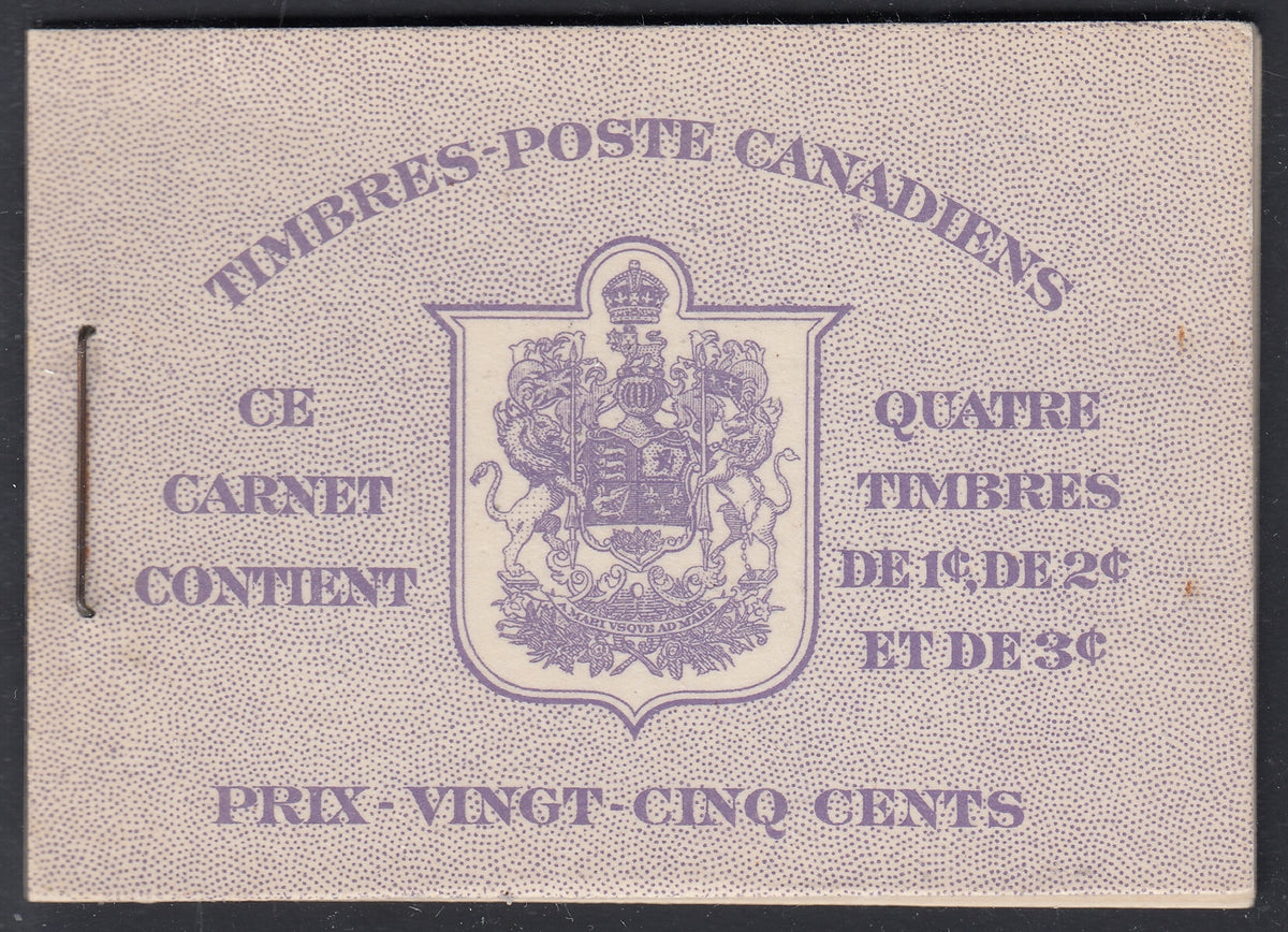 0231CA1711 - Canada BK31g - Complete Booklet