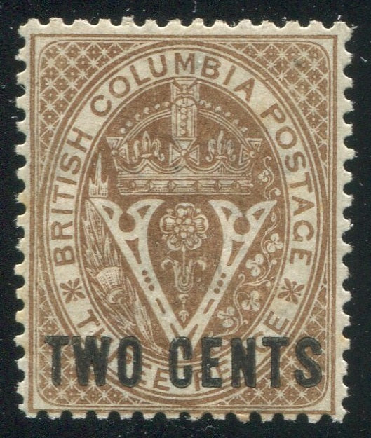 0008BC1910 - British Columbia #8 - Mint