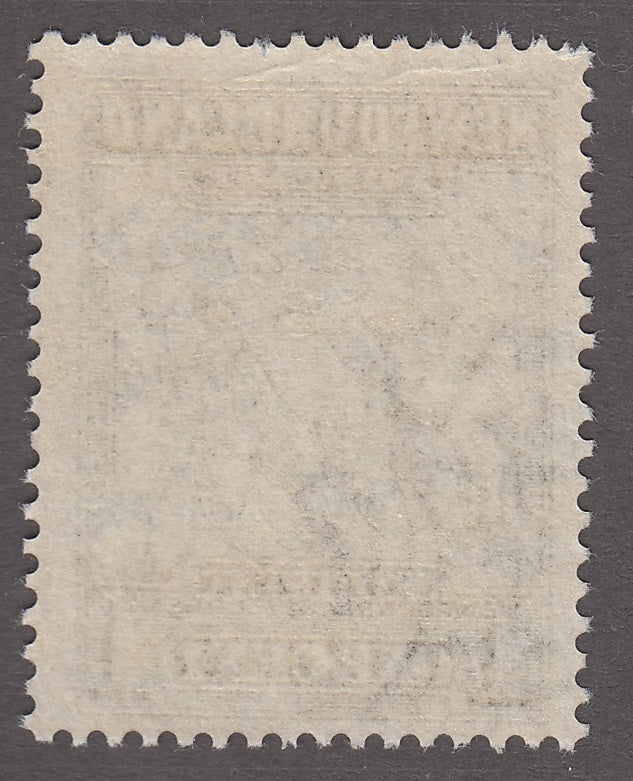 0253NF1801 - Newfoundland #253  - Mint Double Print Variety
