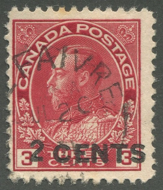 0139CA2005 - Canada #139i Used, Shifted Surcharge