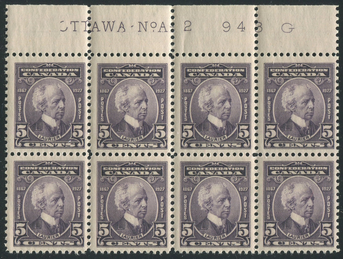 0144CA2005 - Canada #144 Plate Block of 8