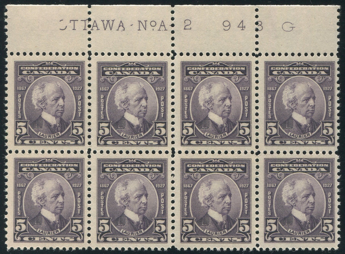 0144CA2005 - Canada #144 Plate Block of 8