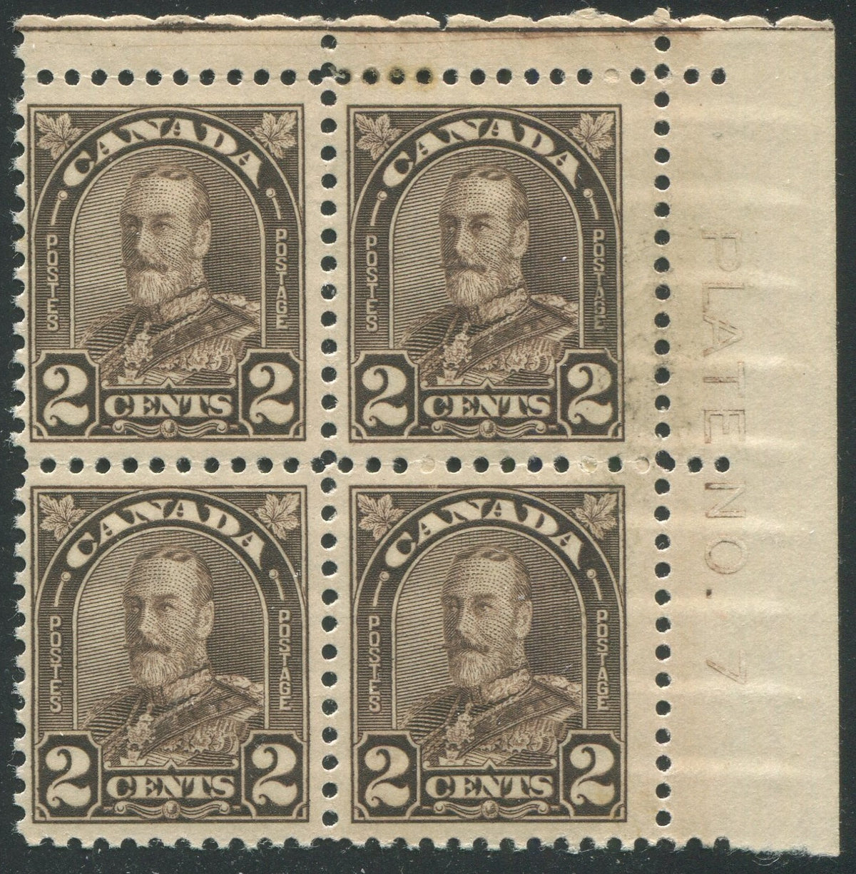 0166CA2008 - Canada #166 Plate Block