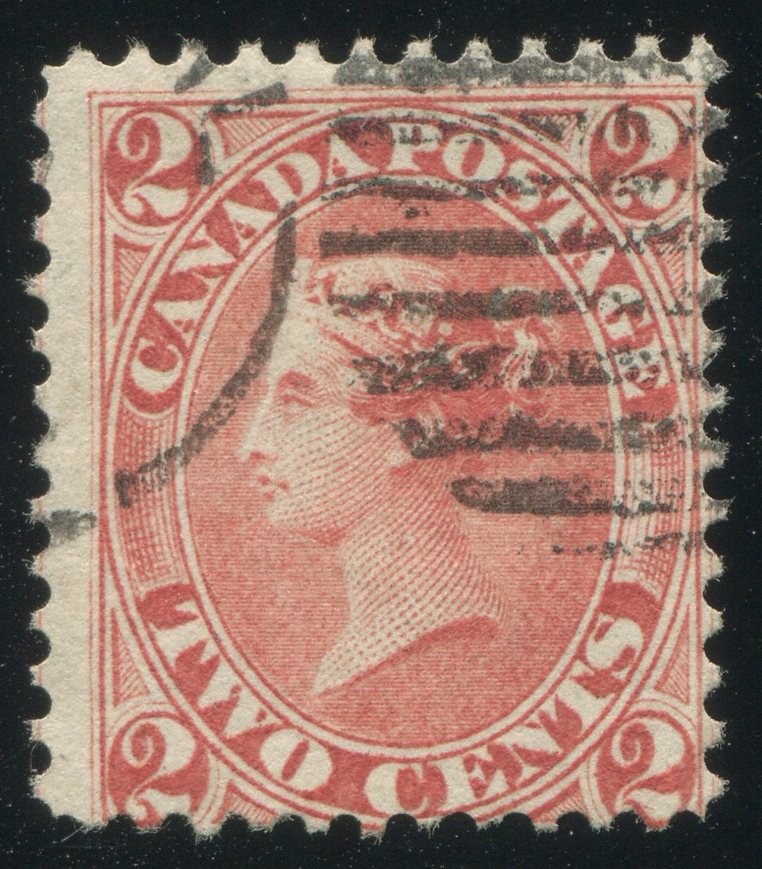 0020CA2005 - Canada #20v - Used &#39;Dash in 2&#39; Variety