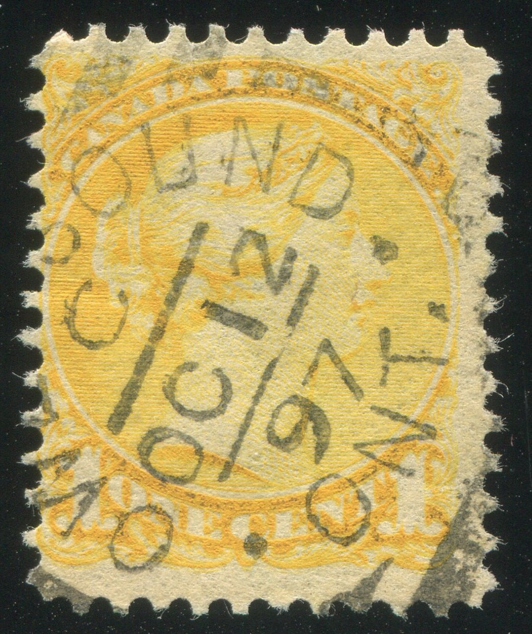 0035CA2003 - Canada #35viii - Used &#39;Strand of Hair&#39; Variety