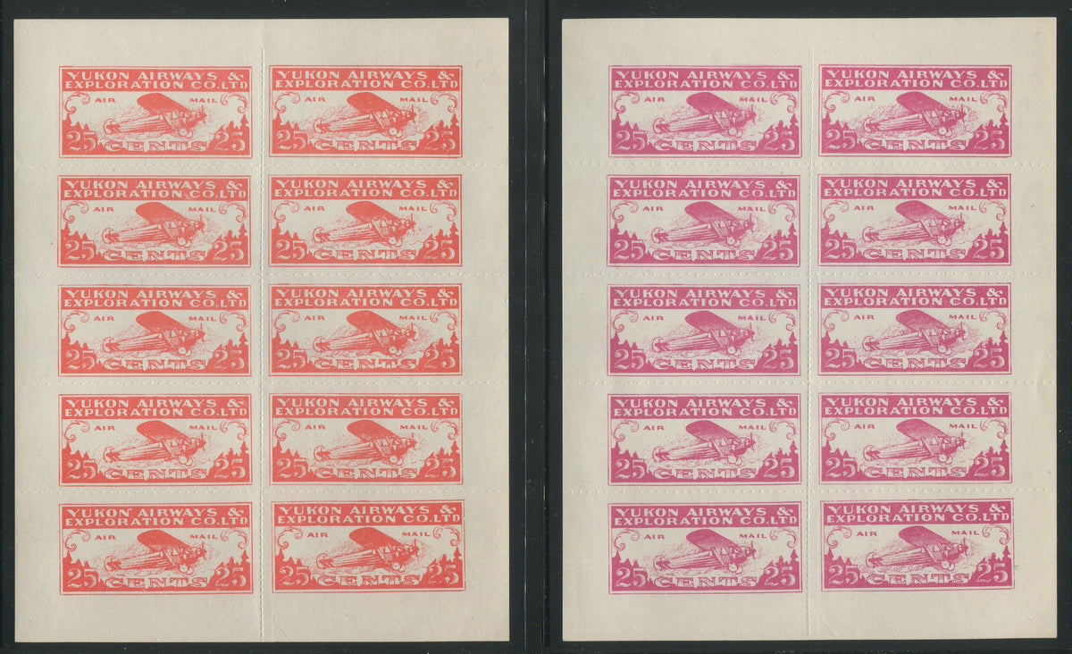 0062CA2212 - Canada CL42 - Mint Reprint Panes of 8