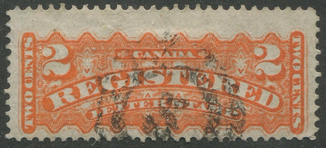 0114CA2210 - Canada F1 - Used, 2-Ring Numeral Cancel &#39;3&#39;