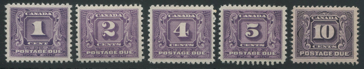 0117CA2209 - Canada J1-J5 - Mint Set