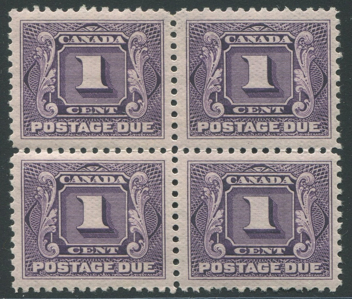 0117CA2007 - Canada J1a - Mint Block of 4